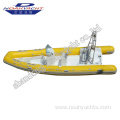 Deep V Semi Rigid Hypalon Inflatable Boats 680cm